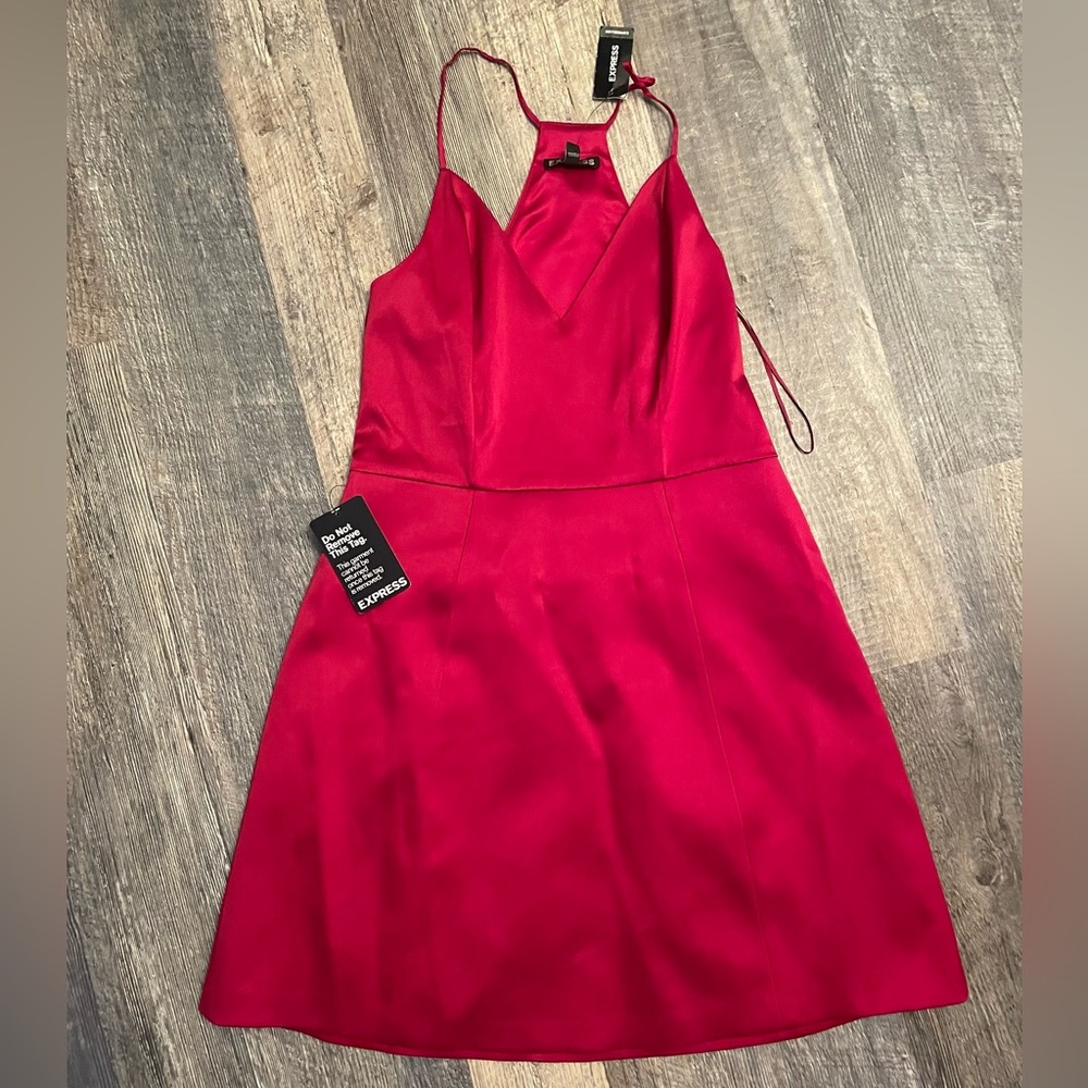 NWT Express Satin minidress